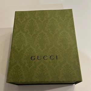 Gucci Box with Dust Bag, Tags and Papers
